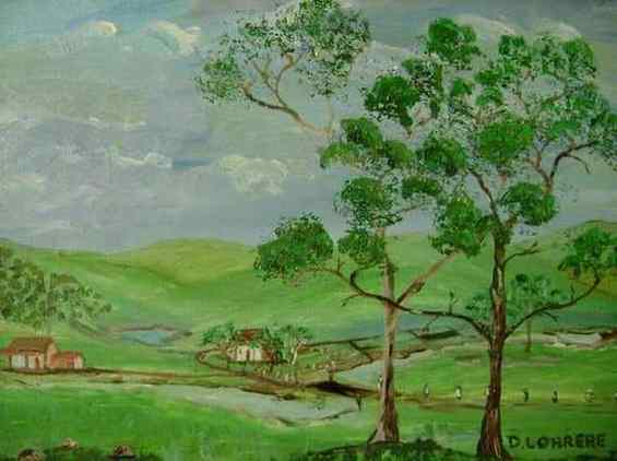 oil paintings of trees. This original oil painting is